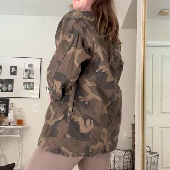 Women’s Vintage Camo Jacket/Kimono - Picture 3 of 5
